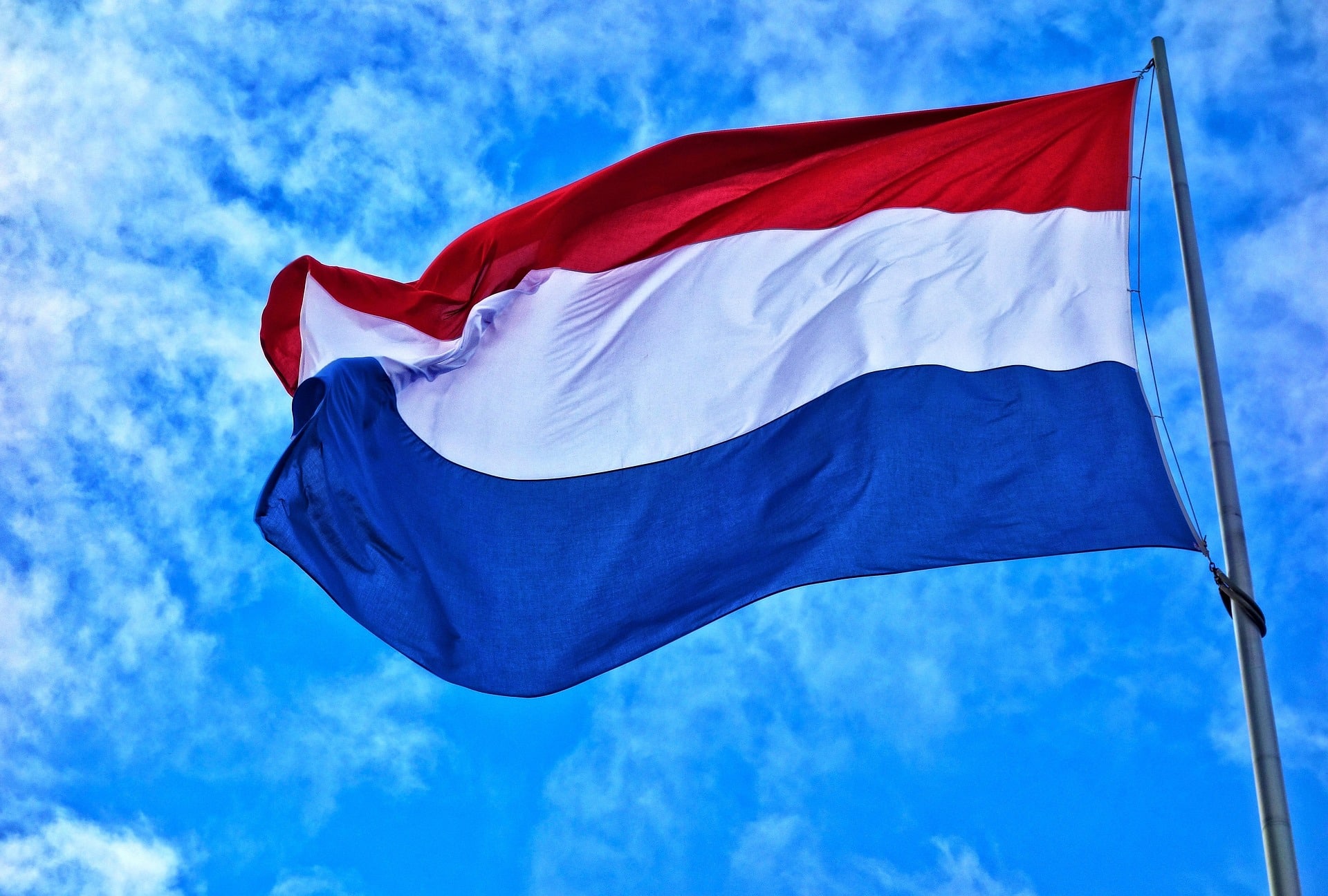 De Nederlandse vlag. Foto gemaakt door MabelAmber.