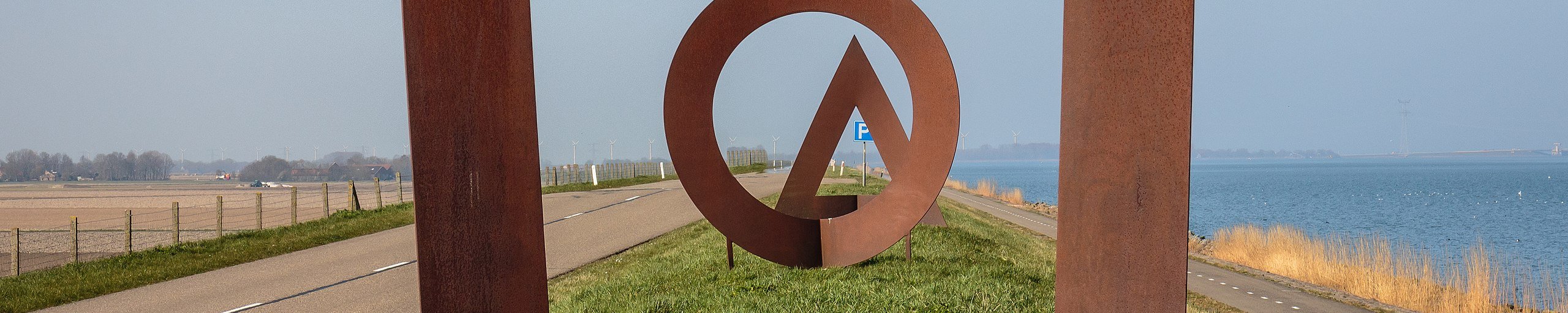 Kunstwerken op Ketelmeerdijk