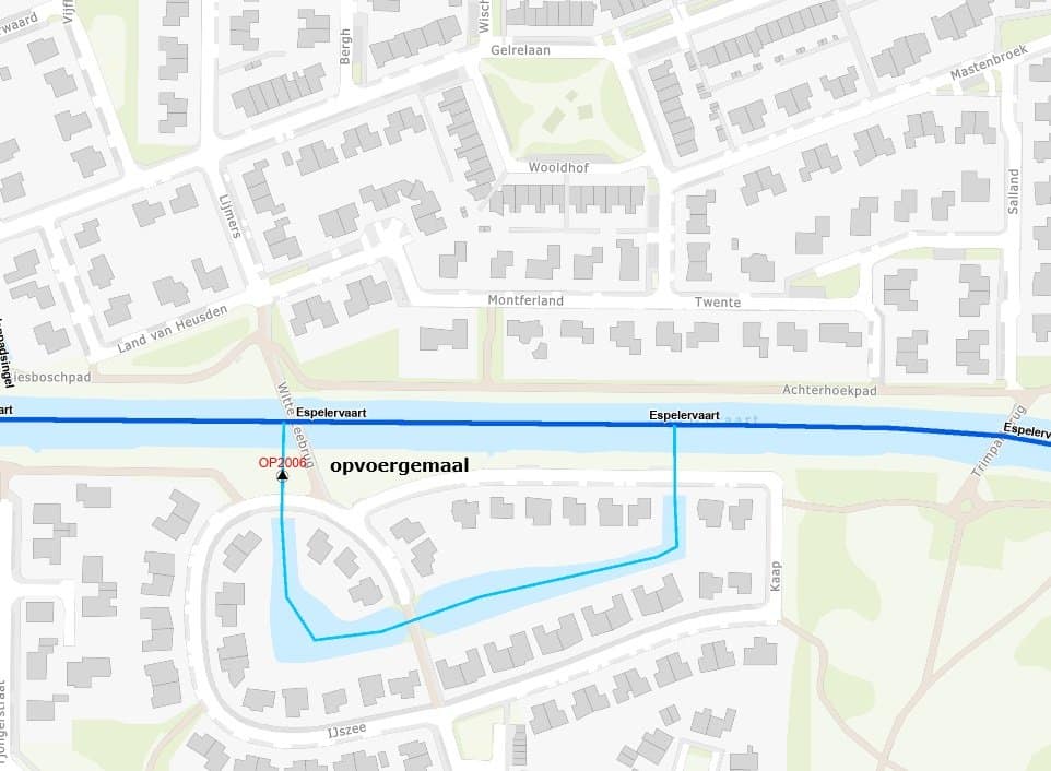 map Espelervaart