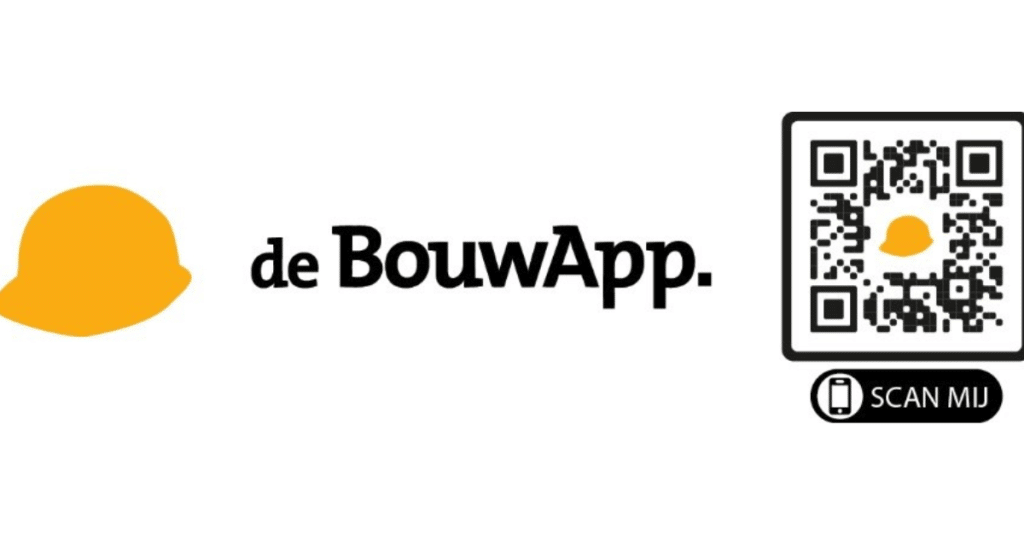 De bouwapp met QR-code. Kijk op: https://www.debouwapp.nl/